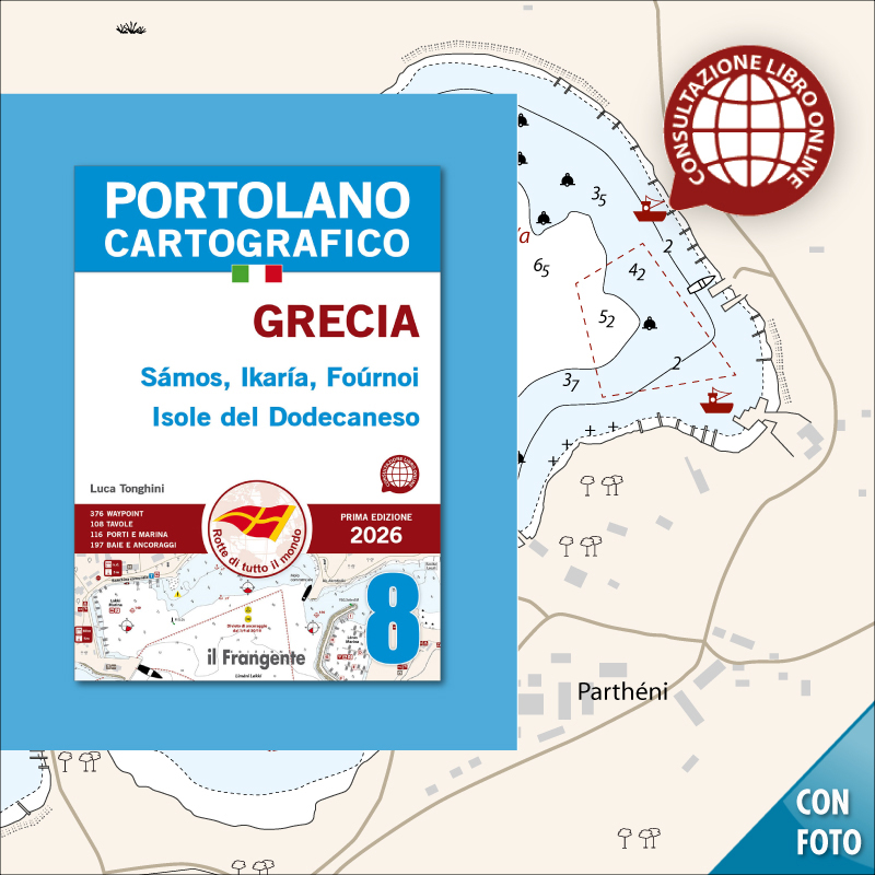 FR139 9788836103089 portolano cartografico 8 grecia egea creta isole del dodecaneso samos ikaria fourni MOBILE