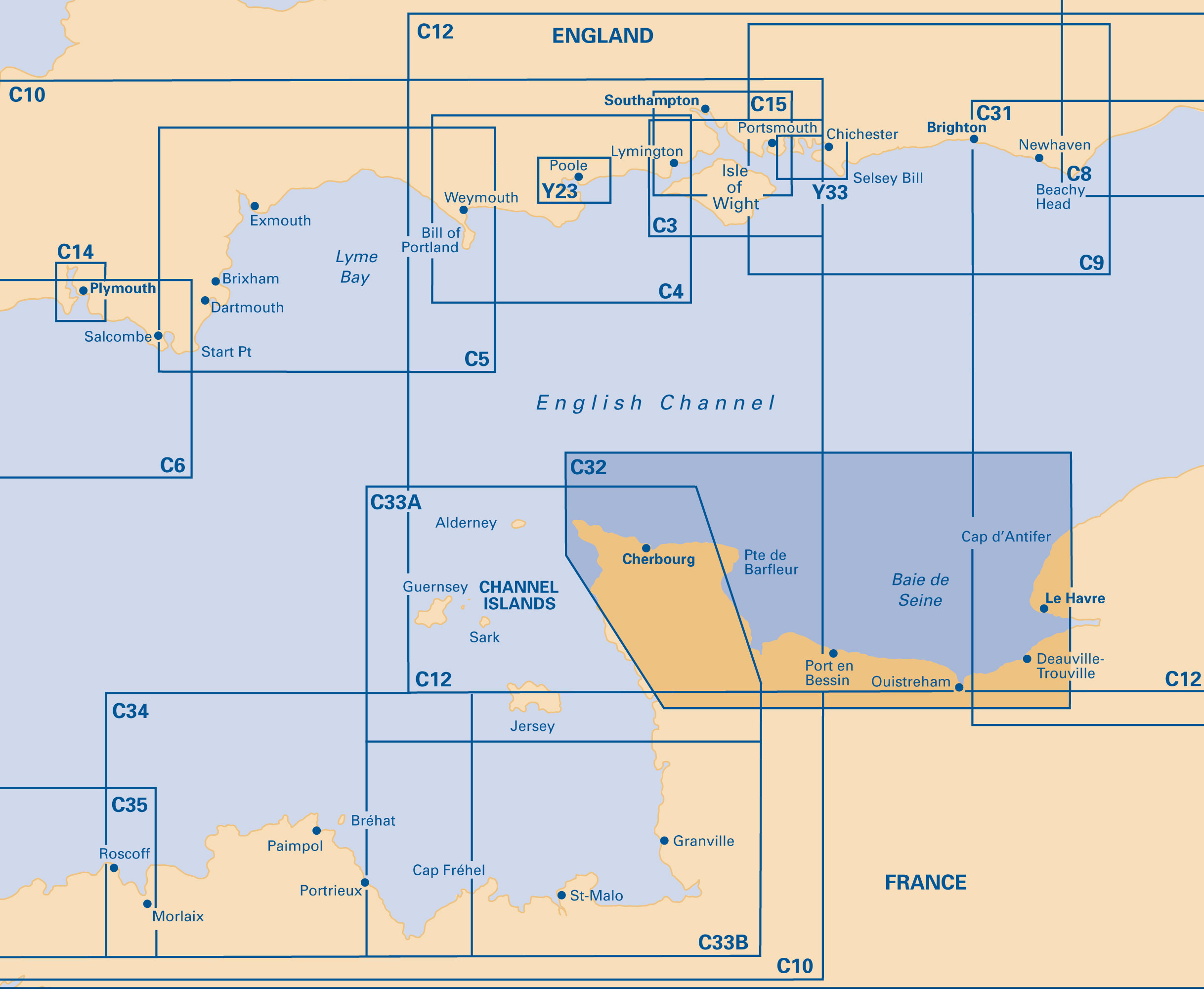 Bay Of Seine Map