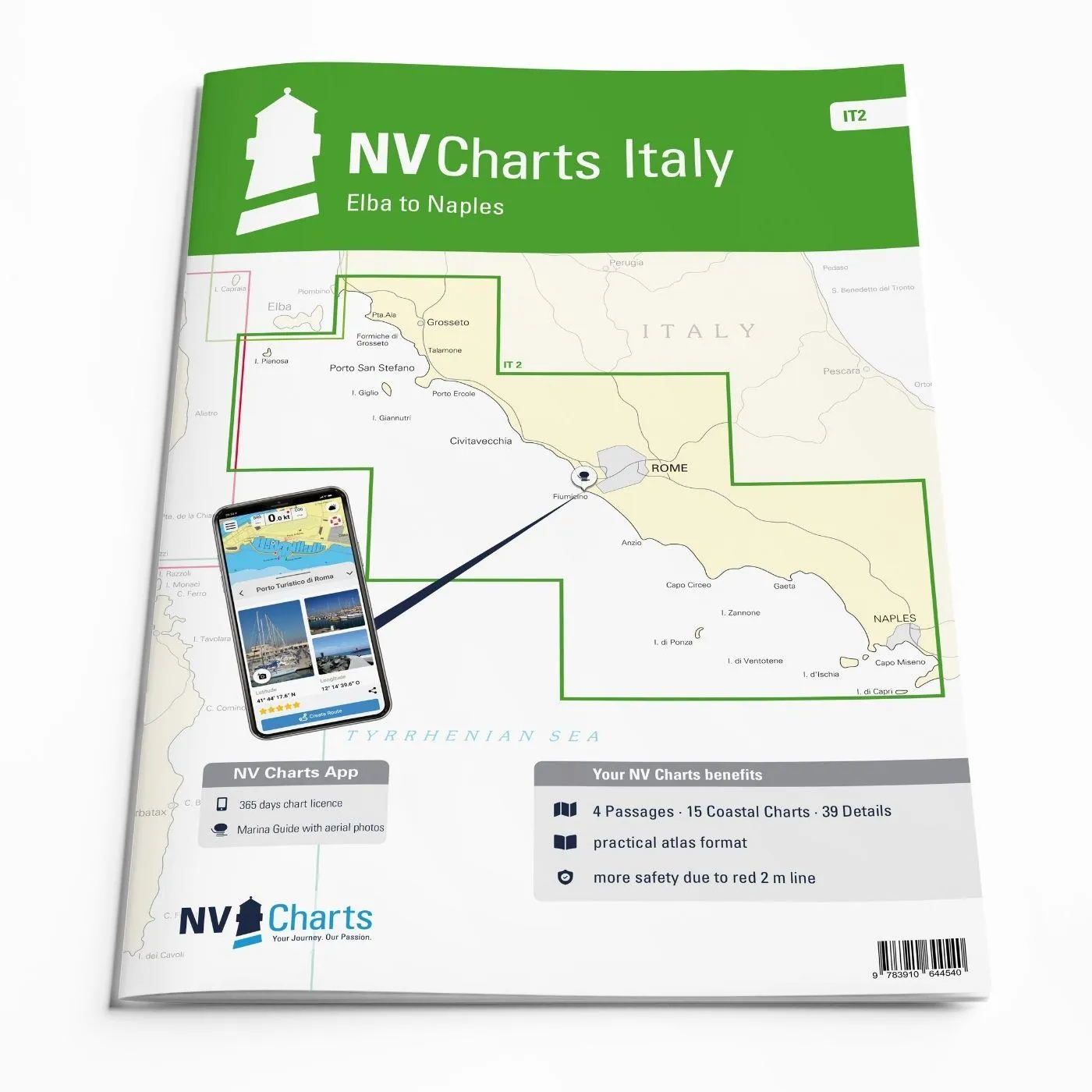 9972 IT2 Seekarte Italien Elba Tyrrhenisches Meer Neapel NV Charts 2 256e21aedbdec8df6b4df073602953dd