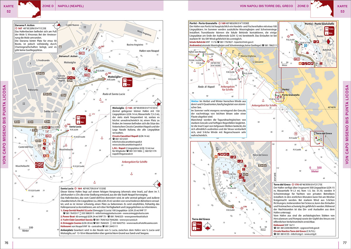 Fr118 8836102077 Kartographisches Hafenhandbuch Tyrrhenische Meer In04