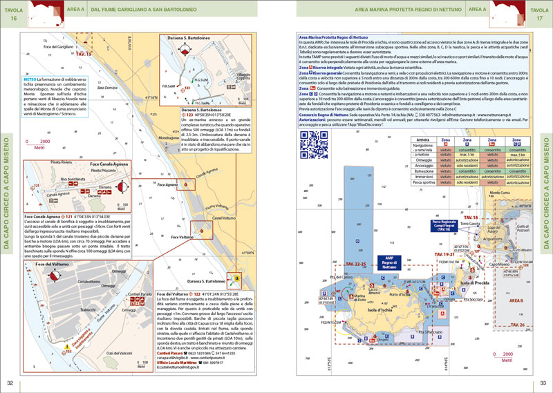Fr129 9788836102624 portolano cartografico 3a dallargentario a capo miseno isole pontine isola dischia in01