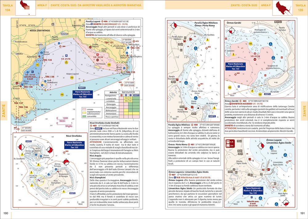 FR137 9788836103065 grecia isole ioniche golfo patrasso portolano cartografico IN07
