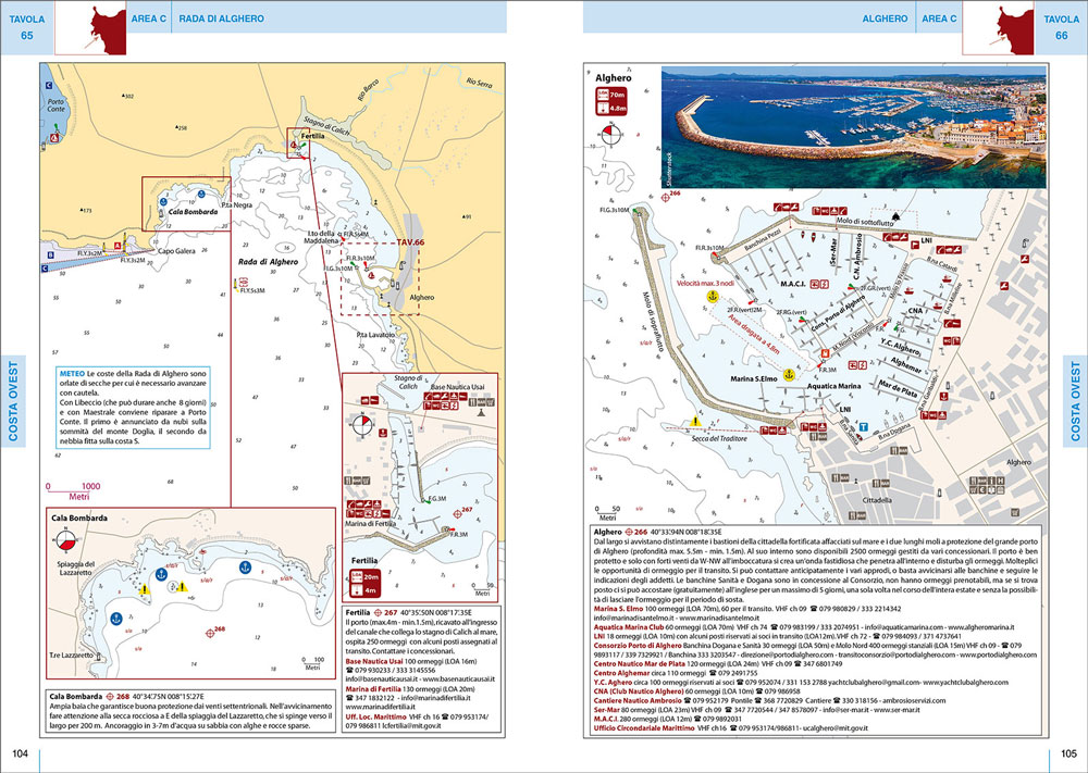 FR140 9788836103096 portolano cartografico 15 sardegna corsica IN05