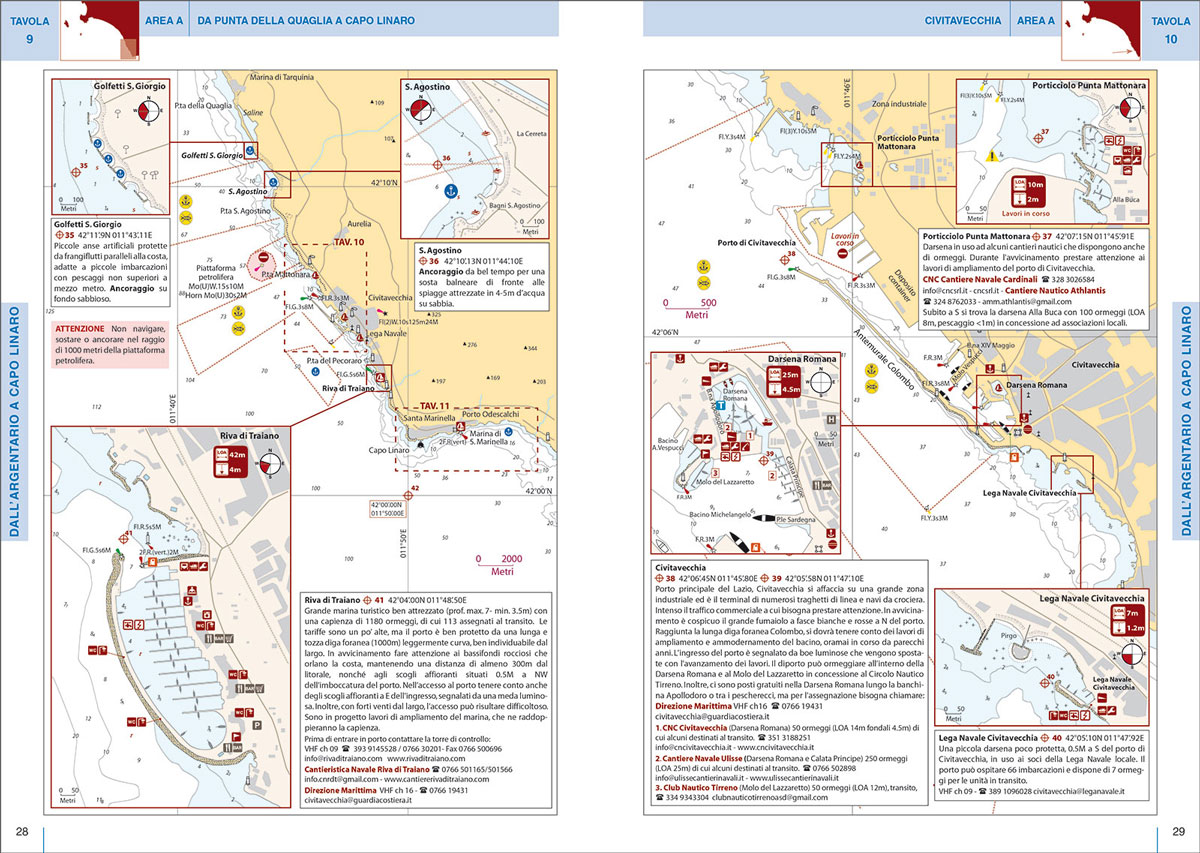 FR142 9788836101832 portolano cartografico 3 mar tirreno IN01