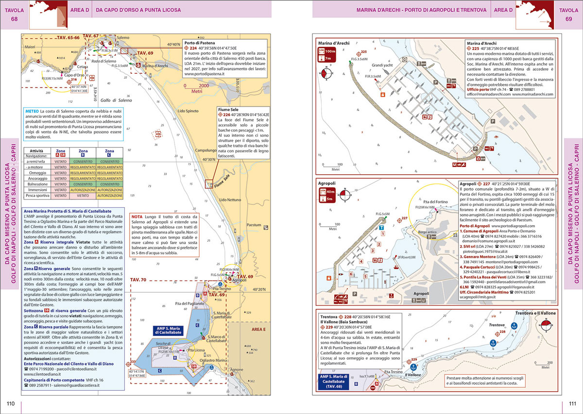 FR142 9788836101832 portolano cartografico 3 mar tirreno IN07