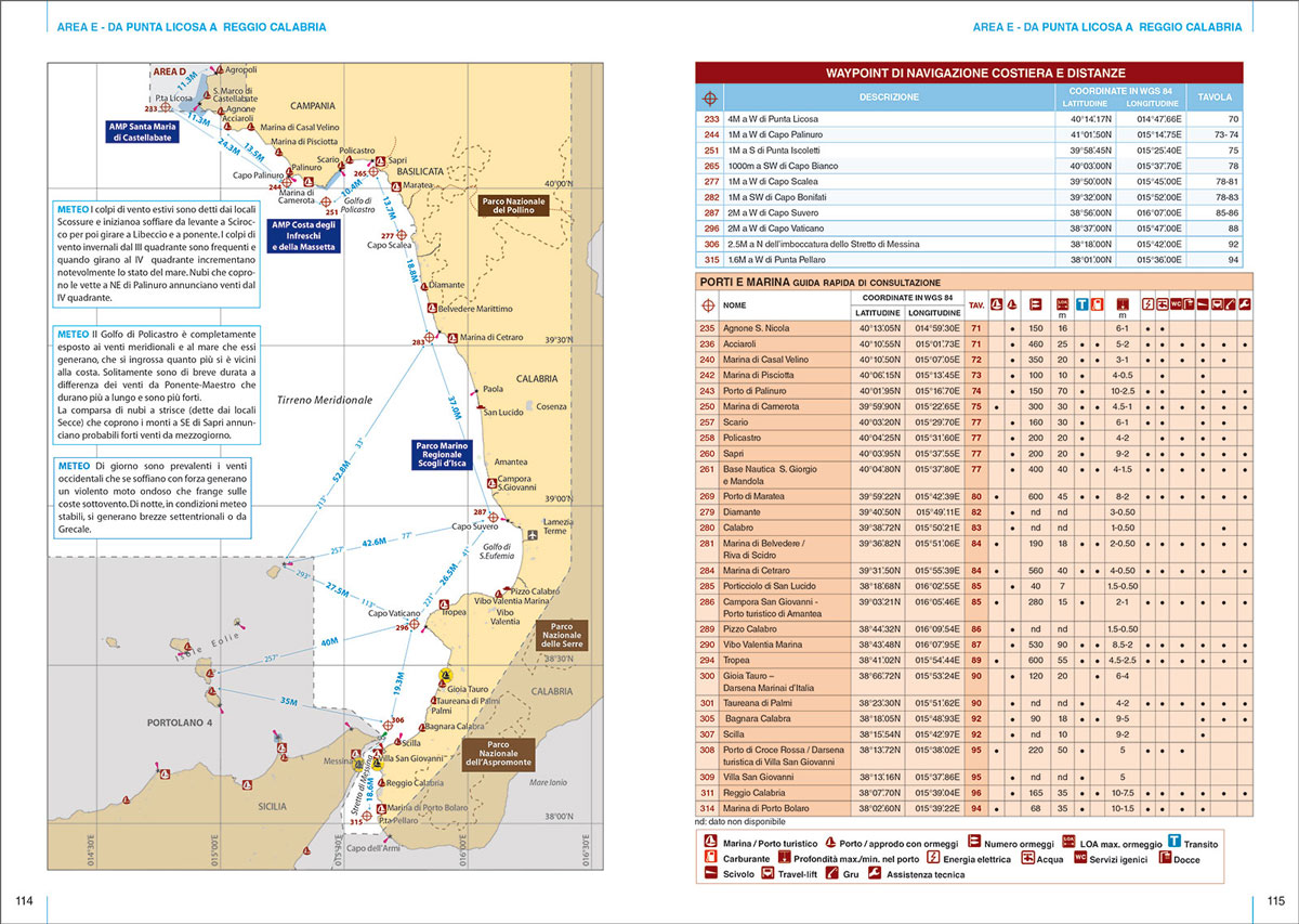 FR142 9788836101832 portolano cartografico 3 mar tirreno IN08